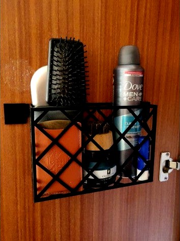 Customizable Parametric Removable Wall Mounted Storage by OutwardB