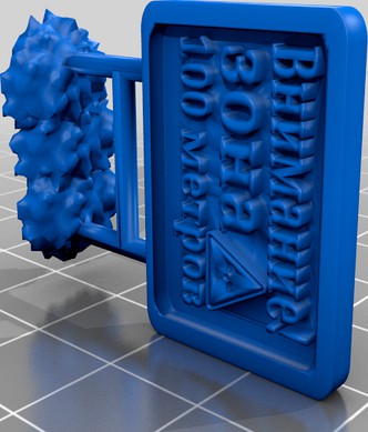 Zona Alfa, Warning zone Ahead by gabriel1981