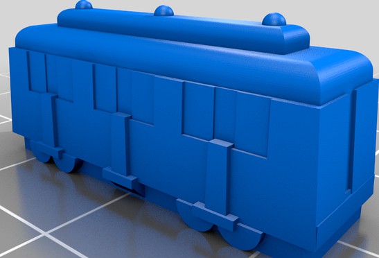 Ticket to Ride Play Pieces by FreeFlowDesigns