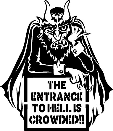 Devil stencil by Longquang