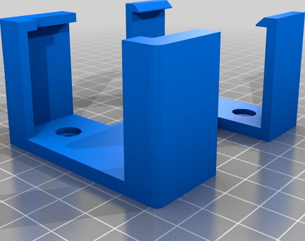 Echotech MP40 Power supply bracket by kngfisher242