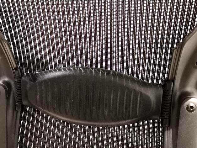 Clamp for Herman Miller Aeron Lumbar Support by cyliew