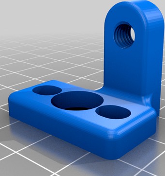 Ender 3 (PRO)Filament Guide DualGear Extruder by JustinX