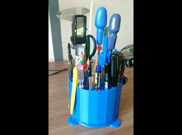 Rotated organizer for pencil, tools and more by SubJorj