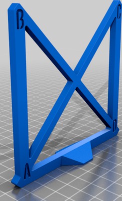 Vertical Calibration Square by pidu3d