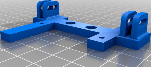 Elegoo Neptune 2 Fang Bracket by bostintech