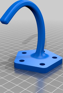 Ceiling Hook- Pentagonal by RisingEngineer11