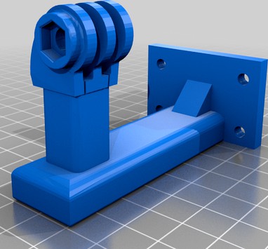 Go Pro Camera Mount Screw Fixed by Bigplumbs