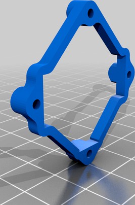 BetaFPV 75mm Flight Controller Adapter by BasslinedRC