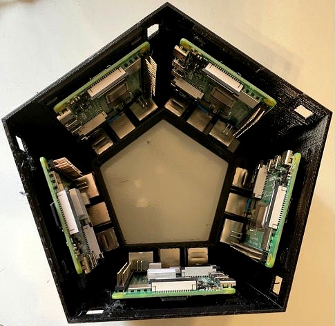 Boitier 5 Raspberry Pi  by ptro46