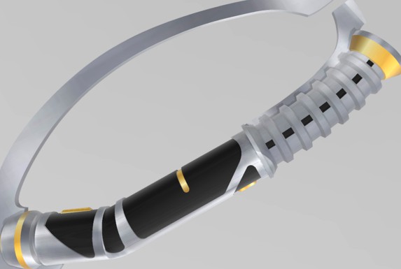 Oppo Rancisis' Lightsaber by The_Melon_Felon