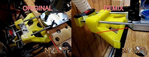 Parallel Guide for Makita RT0700CX2 (REMIX) by NV_WoodCraft