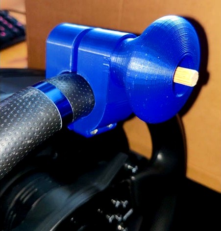 Thrustmaster T300 Wheel Knob Clamps (remixed FULspeed) by philcotigo