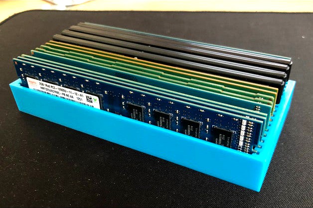 Full Sized RAM DDR3 SDIMM Modules x16 Storage Box by Rankoh