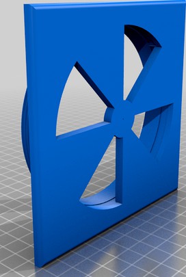 Fully 3D Printed Adjustable Vent for greenhouse by dkarp0