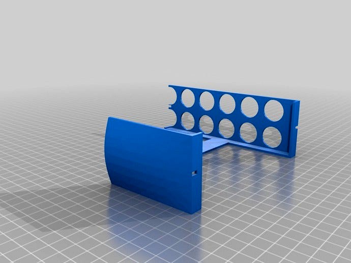 Large calibration object with caliper hooks by Robotikos_mokykla