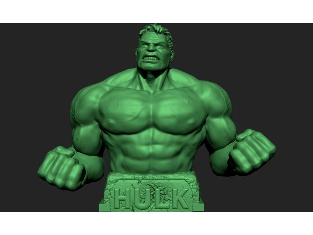 HULK bust by JS-Studio