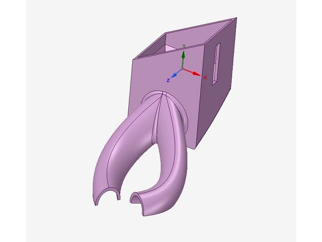 Anet A8 Fan Duct - Bionic Approach by Echloton