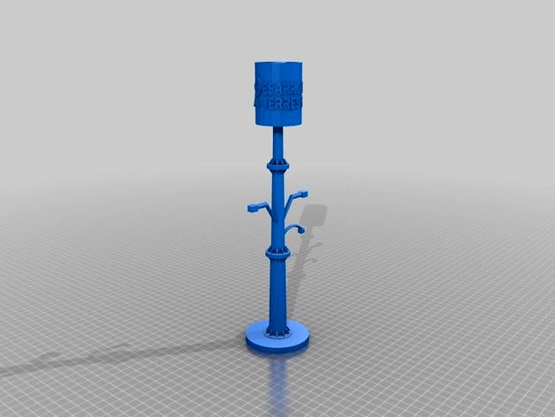 Monoposte 4 by Krear3D