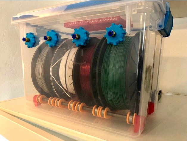 The Ultimate Spool Holder Dry Box by ritchrock