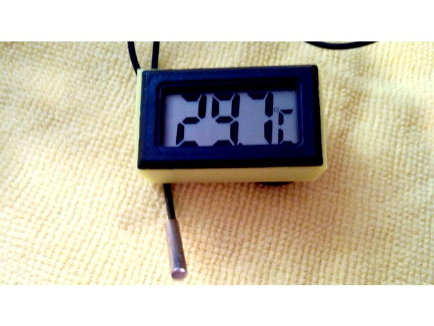 Case for Mini LCD Display Digital Thermometer  by Kolyan68