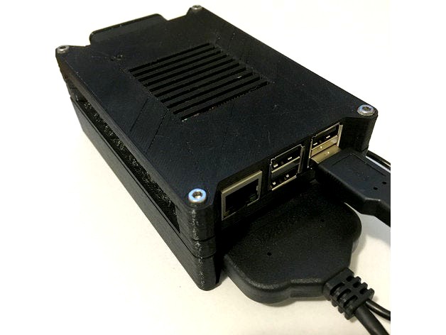 Rpi 3 case with SATA drive by pmarkham