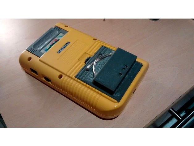 3D Printed Gameboy Lithium Ion Battery Pack by speedfox