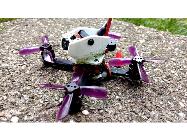 X90 quadrocopter pod (for AKK A5 camera) by gyjofi