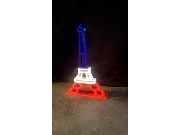 Eiffel Tower Puzzle Blocks by Adjio13