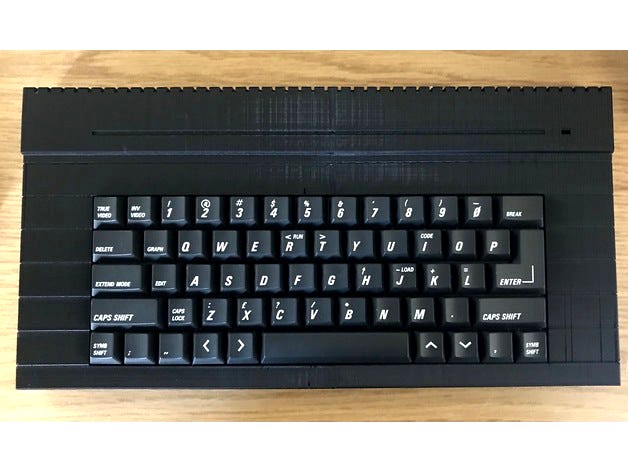 ZX Spectrum +2A/B Replacement Case by Tom_DD