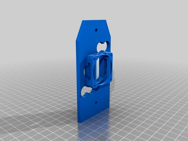 RAISE3D extruder cover with Cooling Fan by SCasale