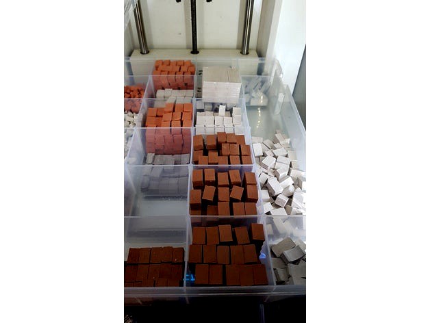 Concrete Brick mold 1/20 by Cagatay
