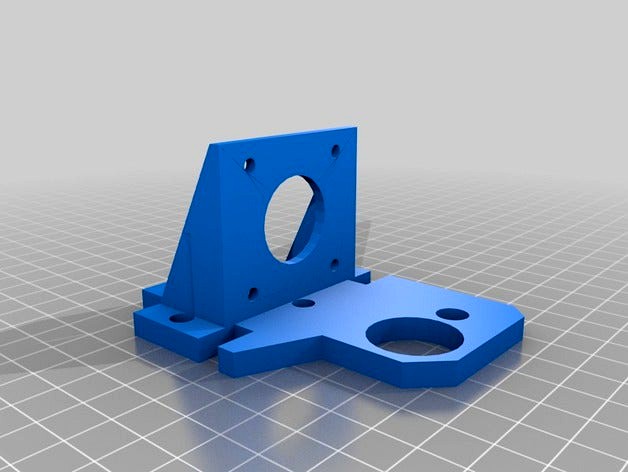 Graber Support Bowden Z-Axis by EFSANTOS
