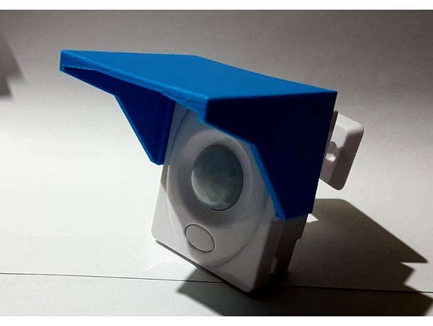 Sun Deflector for very cheap 12V (chinese) PIR Sensor by SolarGermany