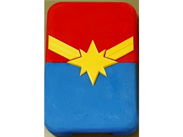Marvel Captain Kimiobox / Chemobox by CelsoF