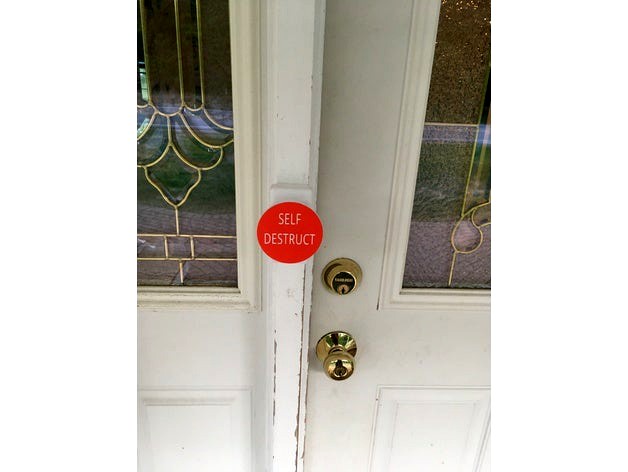 Self Destruct Doorbell by ESGViVMHWy7Yv4