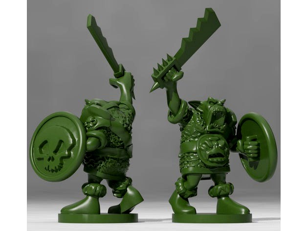 Orc Sergeant by Valandar