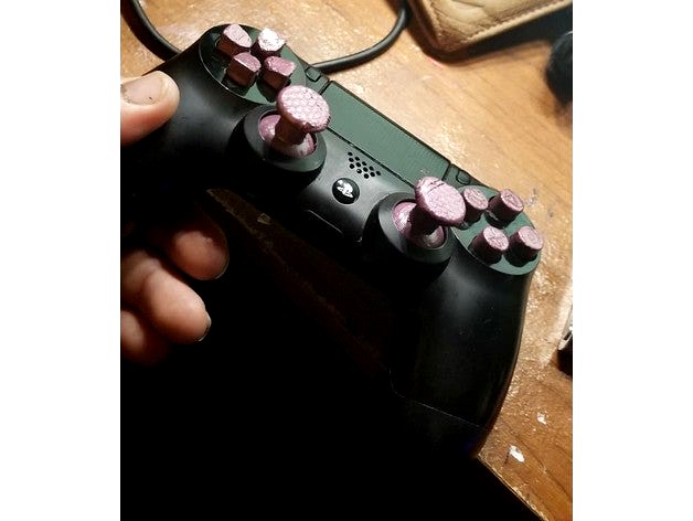 Extended Buttons For PS4 Controller by bros4ever2
