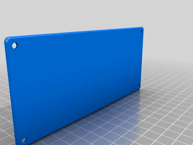 Monoprice Select Mini Blank Front Panel by snowbell_