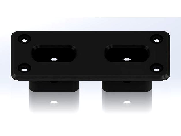 USB Panel Mount for Esk8 Enclosure by mmaner