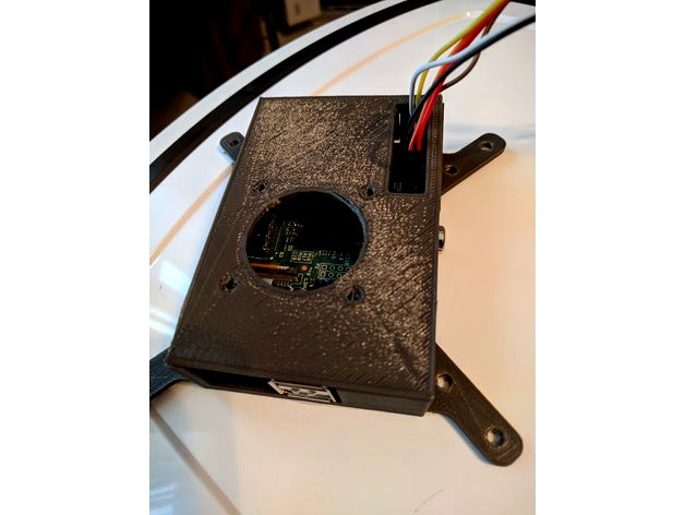 Raspberry PI Model B VESA Case v2 by mslaga