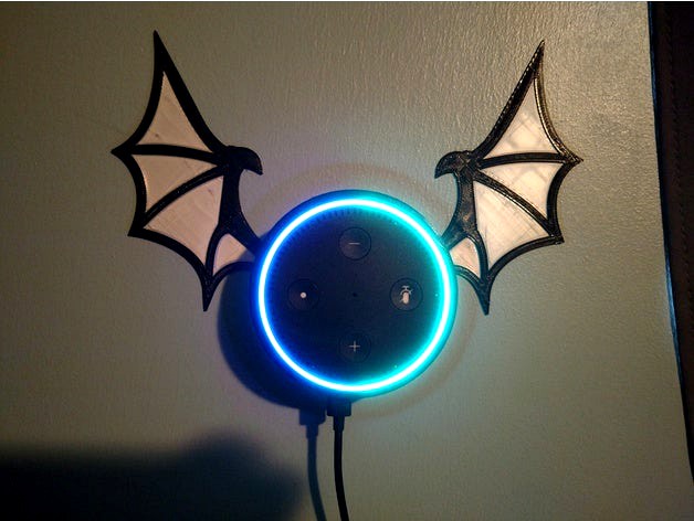 Echo Dot Bat by riskable