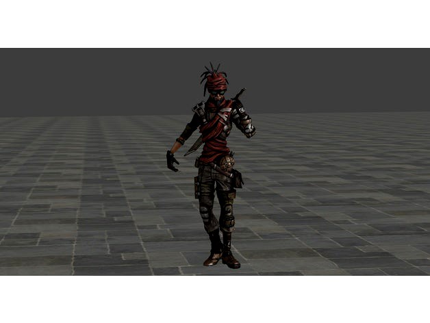 Borderlands 2 Mordecai by uziblaster392