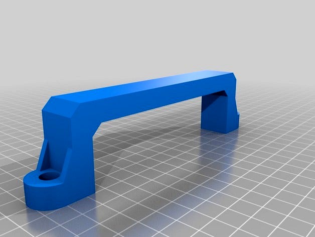 Hypercube & 30x30 Aluminum Profile Pull Handle by printhor