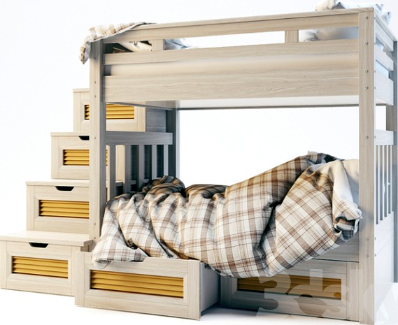 Childrens bunk bed