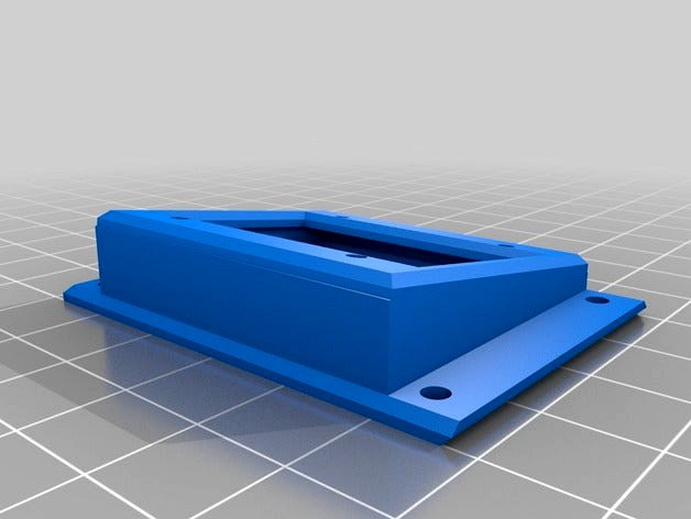 Mount for 1.3" Arduino i2c OLED display by aerobatflyer