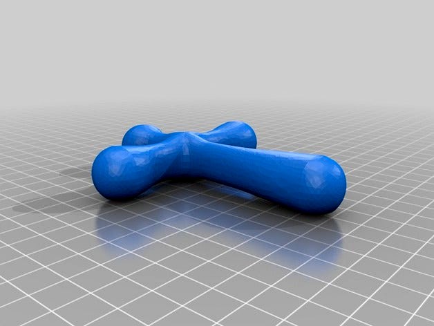 Rounded cross / Cruz redondeada by Trenes_y_Joyas