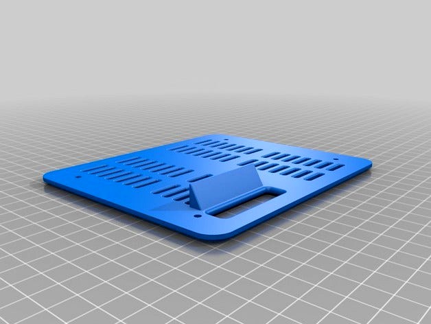 FlashForge Inventor Side Plate by revel8or