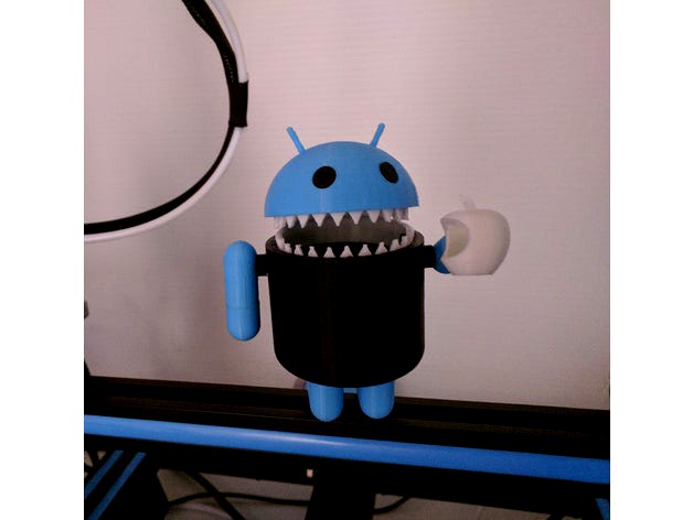Toothy Android Hates Apple by Proph3t