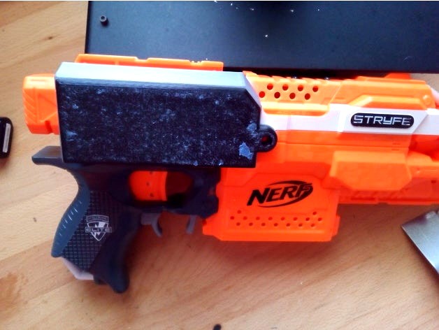 Nerf Stryfe - Battery Box / Cover by ZDC